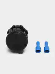 Синий usb вместо прикуривателя с вольтметром