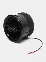 Черный дефлектор воздуховода  АМГ Гранта, Калина,Ларгус Дастер Газель Next Логан с RGB подсветкой