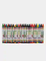 Восковые мелки для рисования Brauberg Kids, Набор 24 цвета, 271697