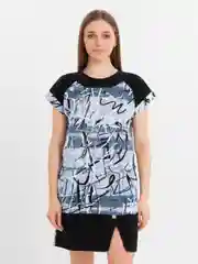Голубой туника арт.526