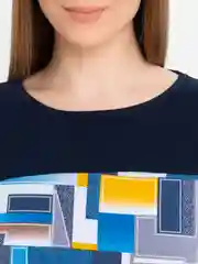 Голубой туника арт. 541
