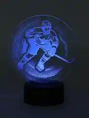 Ночник 3D Хоккеист