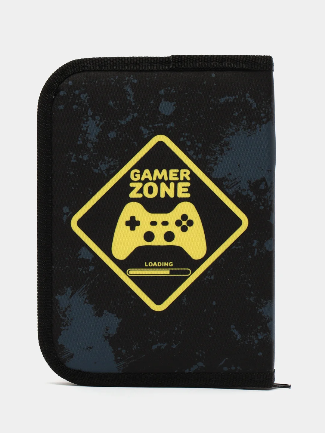 Пенал школьный, 1 отделение, полиэстер, 19х13 см, Game Zone, Пифагор, 271511