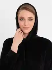 Черный костюм женский велюровый бамбук,большие размеры