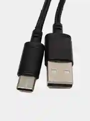 Черный hoco X89 Кабель Type-c USB, быстрая зарядка на андроид