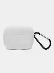 Чехол на Air Pods Pro, силиконовый, с карабином
