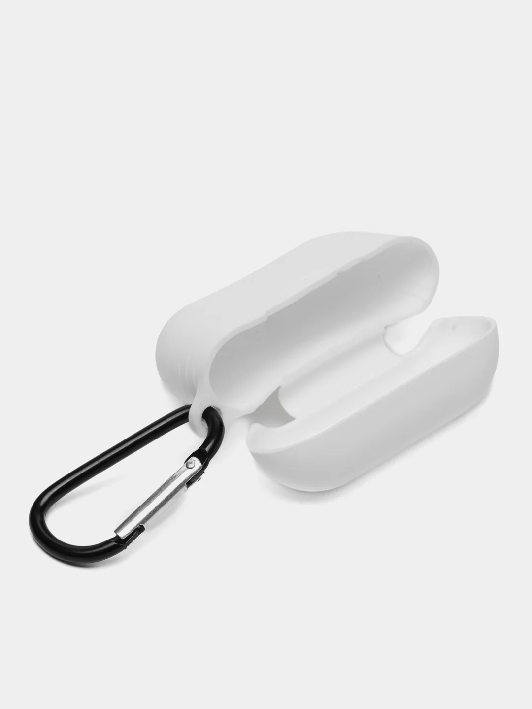 Чехол на Air Pods Pro, силиконовый, с карабином