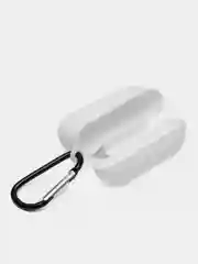 Чехол на Air Pods Pro, силиконовый, с карабином