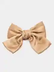 Конфетный заколка для волос бант, атласная