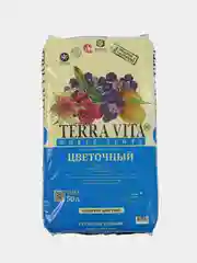 Почвогрунт для цветов "Живая Земля" 50л НПП "Фарт"