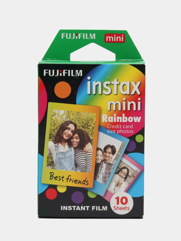 Пленка,картридж для Фотоаппарата моментальной печати Fujifilm Instax Mini,Цветной 10шт