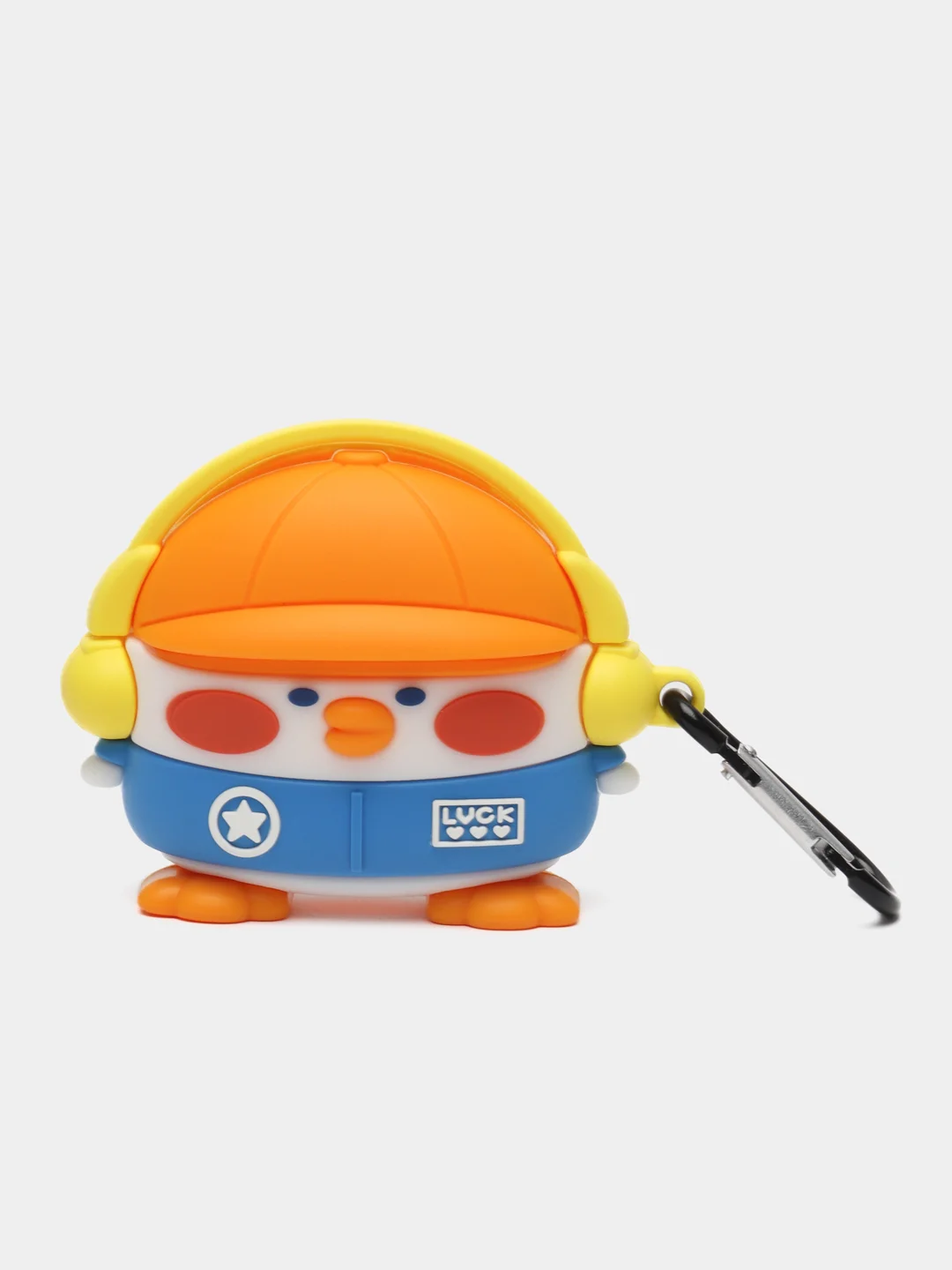 Коралловый силиконовый чехол  для наушников Xiaomi Redmi Buds 5 Pro/Buds 4/Buds 3 Pro