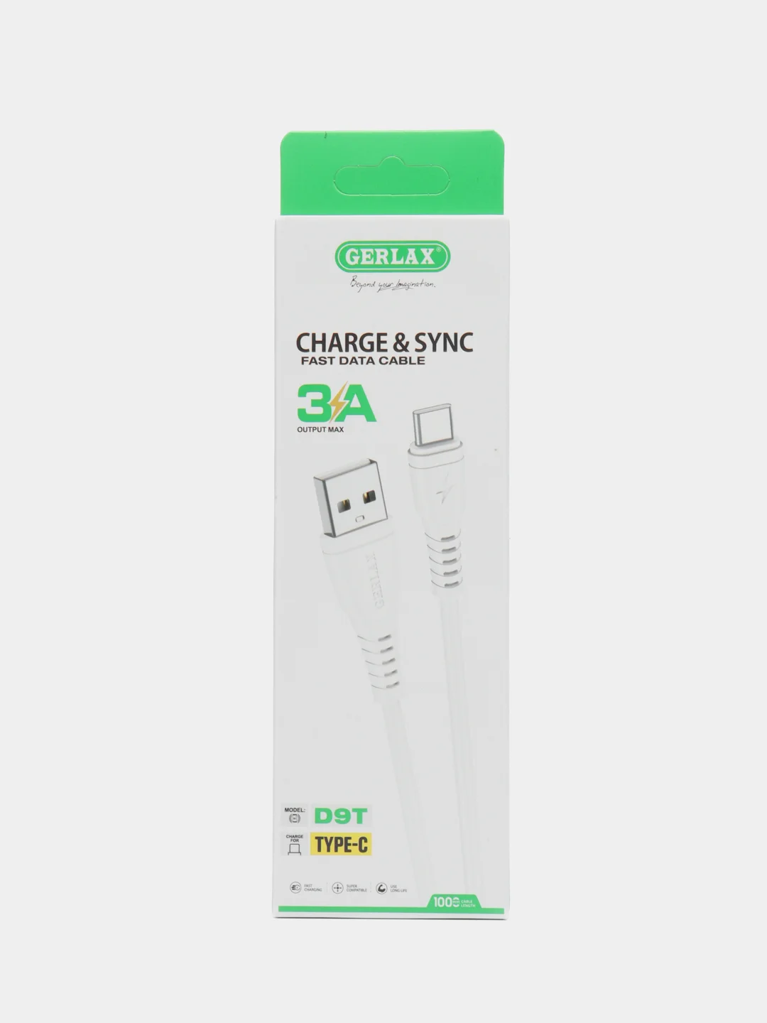 Кабель быстрой зарядки Type-C, для iPhone и Android
