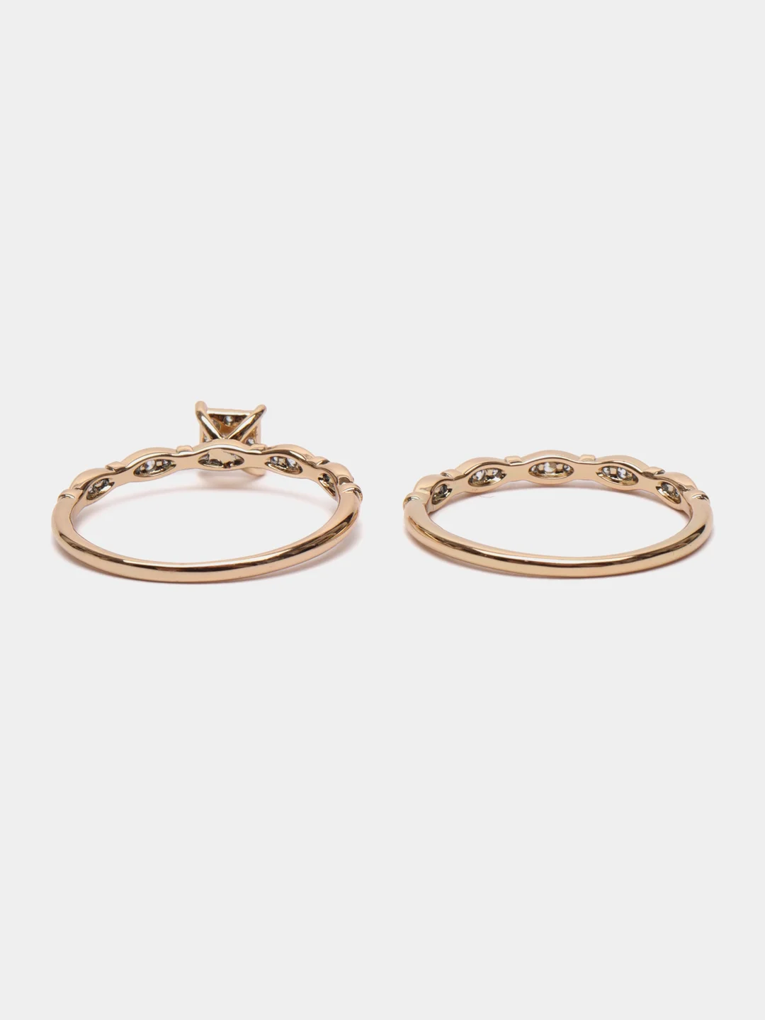 Желтый кольца парные золочение Xuping Jewelry