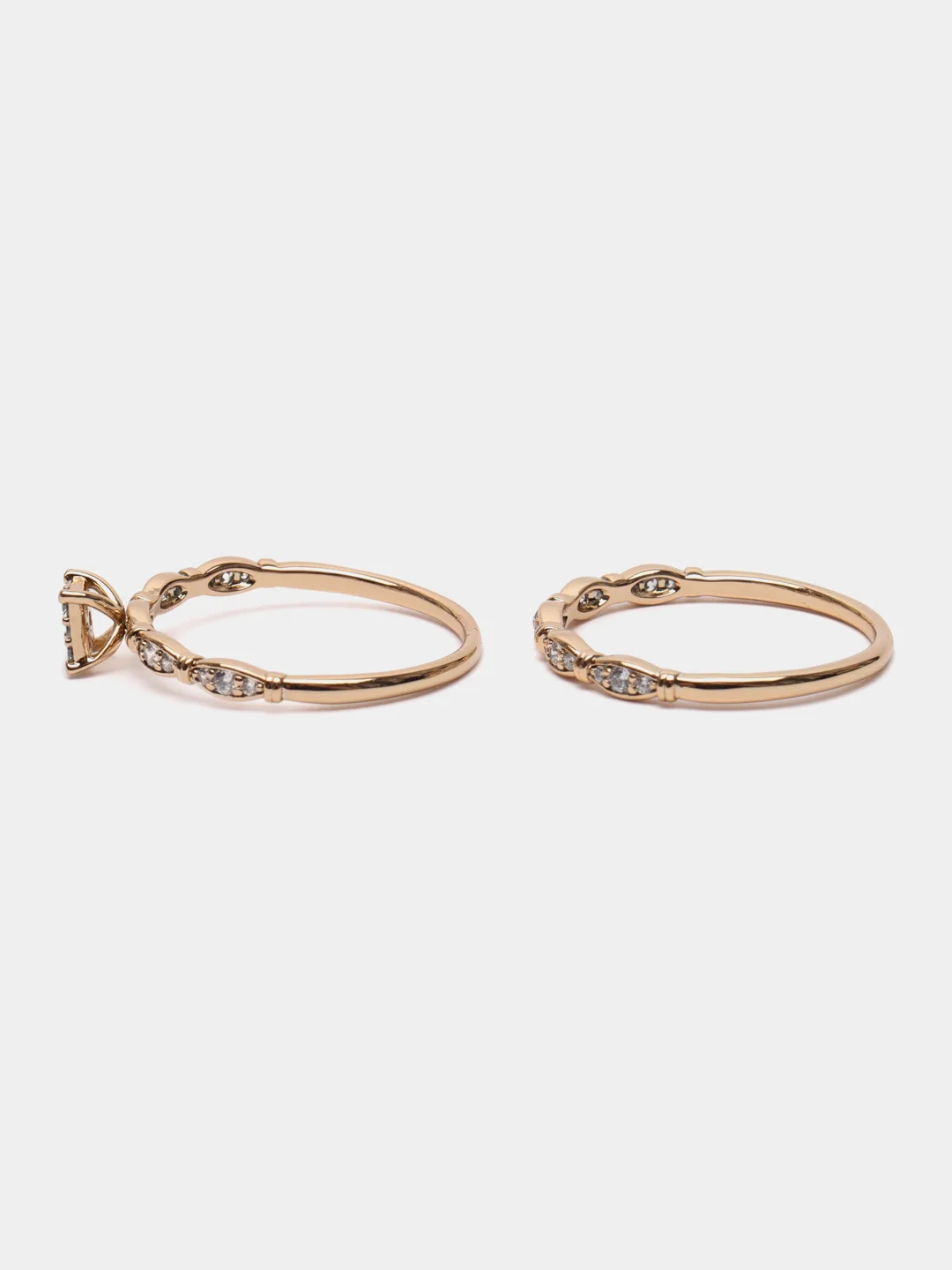 Желтый кольца парные золочение Xuping Jewelry