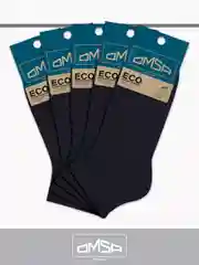 Синий носки мужские OMSA ECO 402 короткие летние из хлопка набор 5 пар