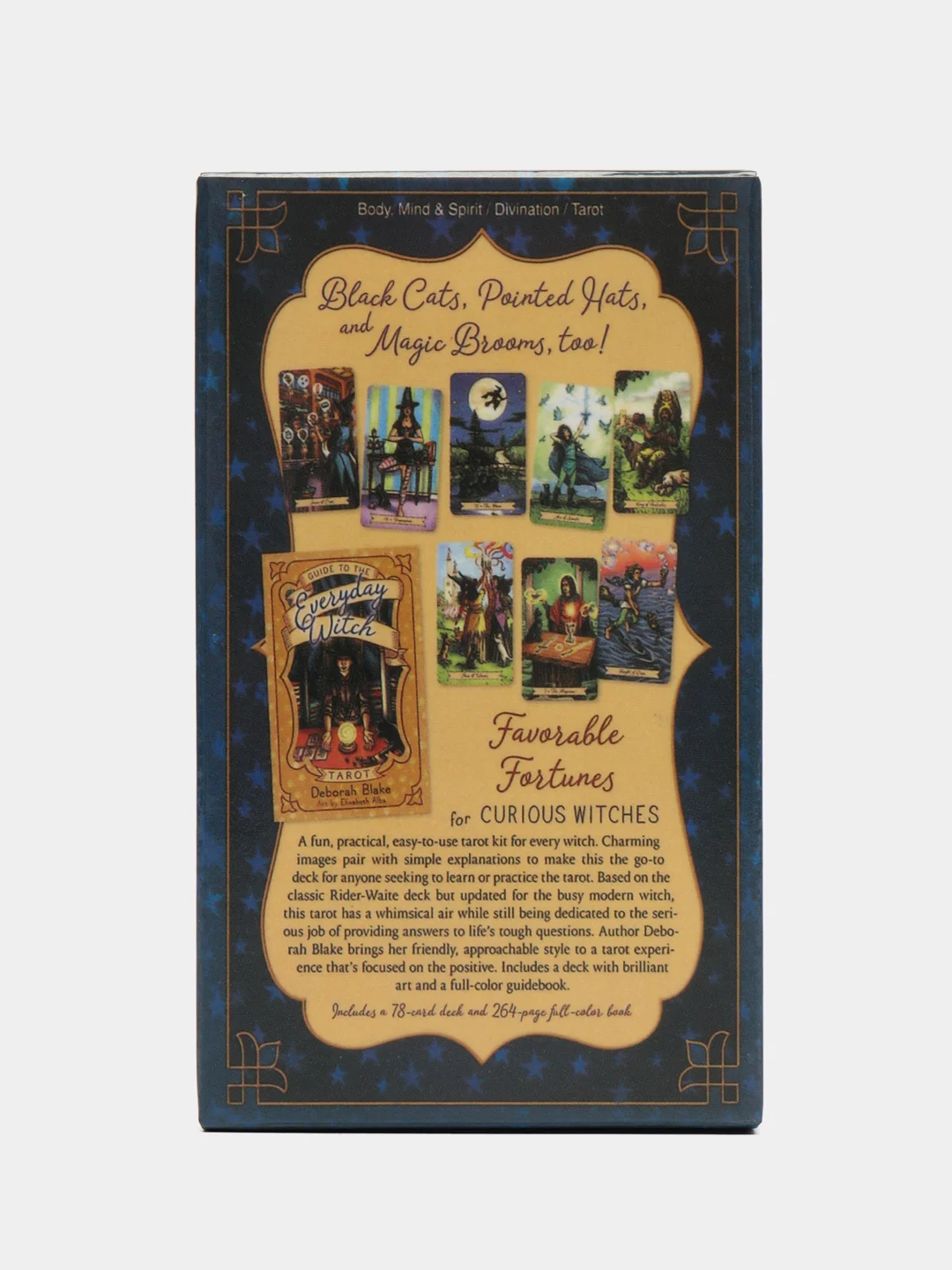 Карты "Повседневное Таро ведьмы" (Everyday Witch Tarot), гадальные колода, 78 карт
