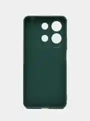 Зеленый чехол накладка для Xiaomi Note 13 4G, Note 13 Pro 4G / Poco M6 Pro 4G, цветной силикон