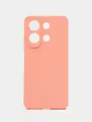 Розовый чехол накладка для Xiaomi Note 13 4G, Note 13 Pro 4G / Poco M6 Pro 4G, цветной силикон