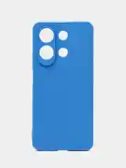Синий чехол накладка для Xiaomi Note 13 4G, Note 13 Pro 4G / Poco M6 Pro 4G, цветной силикон