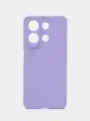 Сиреневый чехол накладка для Xiaomi Note 13 4G, Note 13 Pro 4G / Poco M6 Pro 4G, цветной силикон