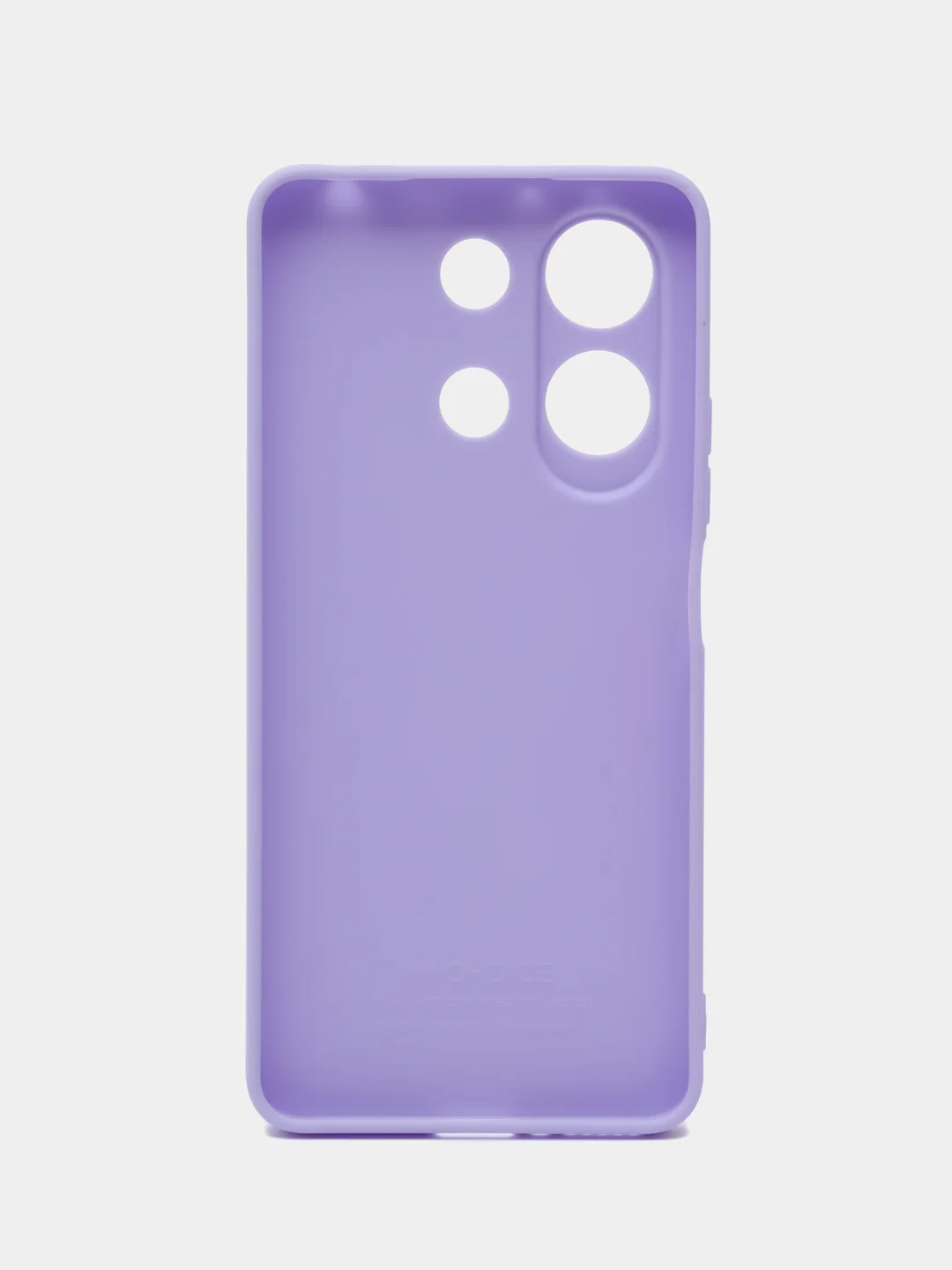 Сиреневый чехол накладка для Xiaomi Note 13 4G, Note 13 Pro 4G / Poco M6 Pro 4G, цветной силикон
