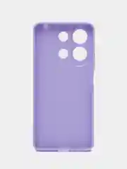 Сиреневый чехол накладка для Xiaomi Note 13 4G, Note 13 Pro 4G / Poco M6 Pro 4G, цветной силикон