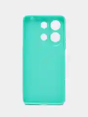 Розовый чехол накладка для Xiaomi Note 13 4G, Note 13 Pro 4G / Poco M6 Pro 4G, цветной силикон