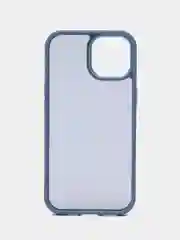 Синий меланж чехол для iPhone 15 Pro, 15 Pro Max, 13, 14 Pro, 16 Pro, 16 Pro max накладка для айфона