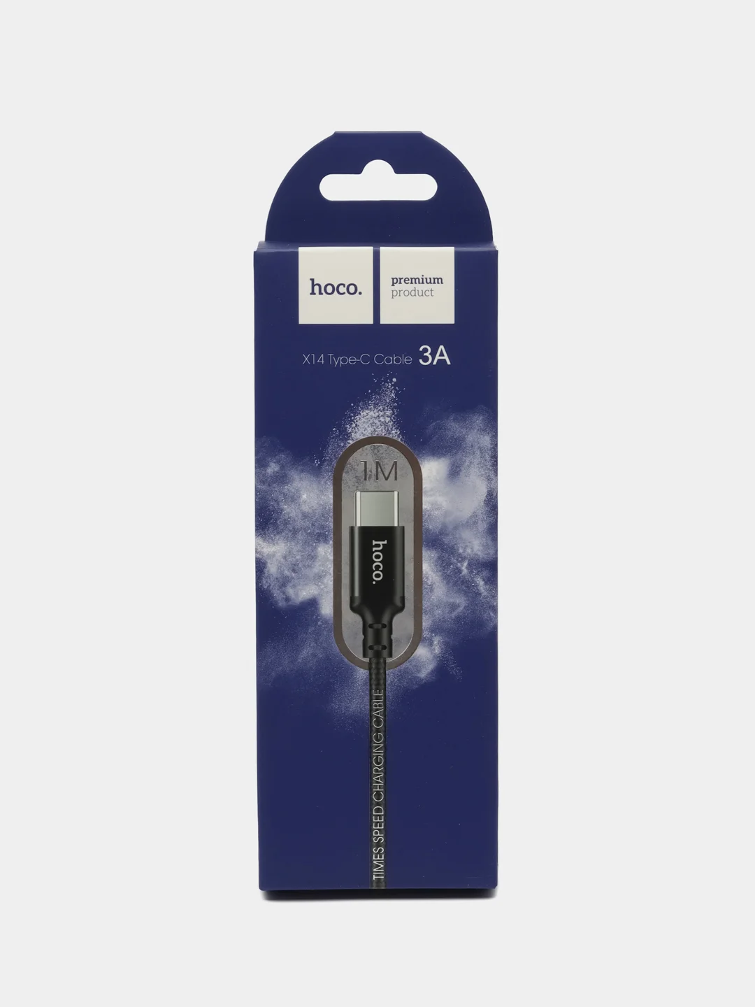 Черный hoco Кабель для мобильных устройств USB 2.0 Type-A/Apple Lightning/micro-usb