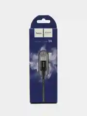Черный hoco Кабель для мобильных устройств USB 2.0 Type-A/Apple Lightning/micro-usb