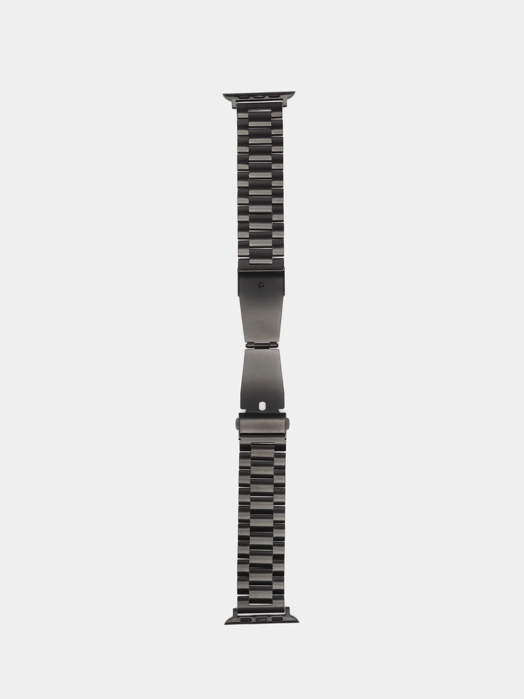 Черный ремешок для часов Apple Watch, стальной - металлический , 42-49 мм
