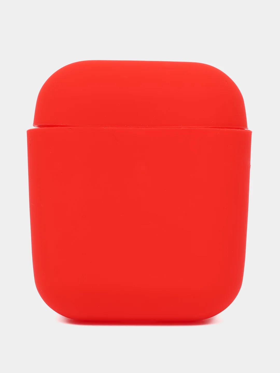 Алый силиконовый чехол для Apple Airpods 1/2 Pro  аирподс