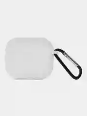 Белый силиконовый чехол для Apple Airpods 1/2 Pro  аирподс