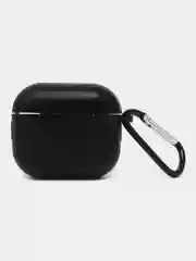 Черный силиконовый чехол для Apple Airpods 1/2 Pro  аирподс