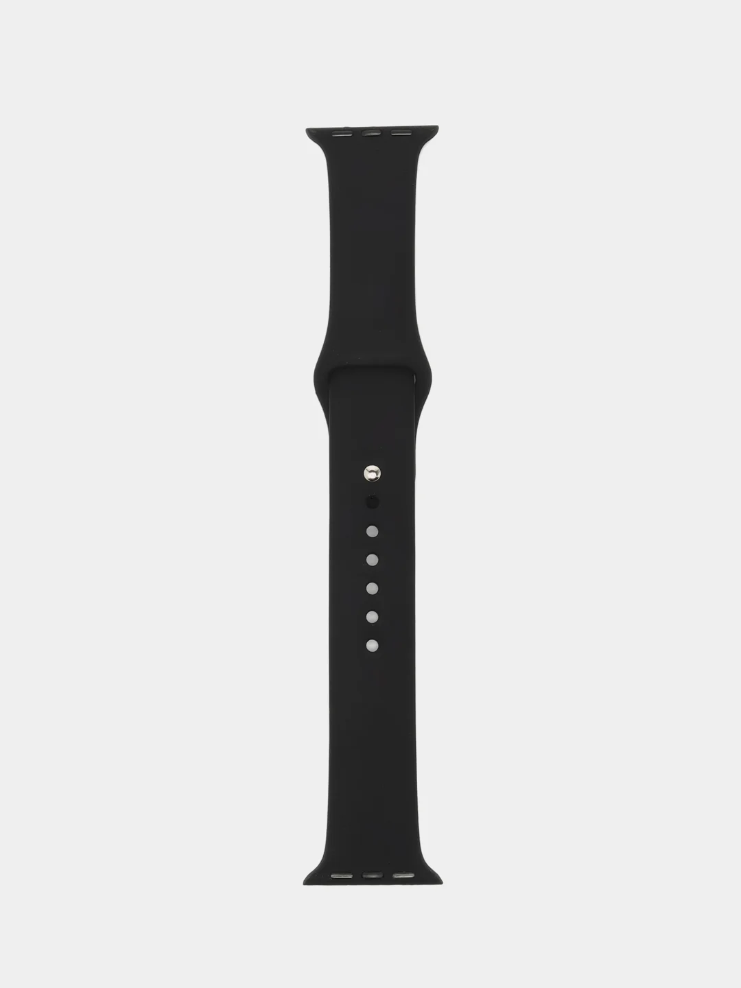 Черный силиконовый ремешок для Apple Watch 38 мм/40/41 mm