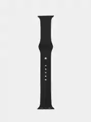 Черный силиконовый ремешок для Apple Watch 38 мм/40/41 mm