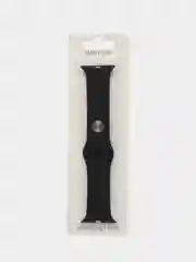 Черный силиконовый ремешок для Apple Watch 38 мм/40/41 mm