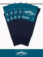 Серый носки мужские OMSA CLASSIC 204 высокие длинные из хлопка набор 5 пар