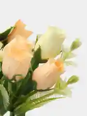 Молочный розы искусственные цветы