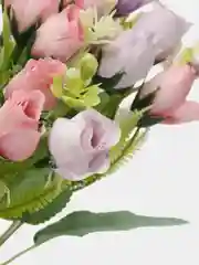 Сиреневый розы искусственные цветы