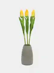 Желтый искусственные цветы Тюльпаны