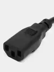 Кабель питания IEC C13 для компьютера 1.5м, сетевой провод для монитора, телевизора, пк