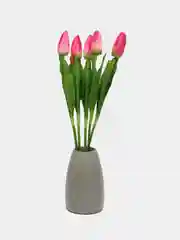 Фуксия искусственные цветы Тюльпаны