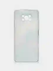 Кораллово-розовый чехол на Xiaomi Poco X3/Poco X3 Pro / Сяоми Поко X3/Поко Х3 Про прозрачный, защита камеры