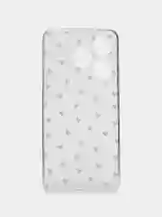 Коралловый меланж силиконовый чехол на Tecno Spark 10/10C / Текно Спарк 10/10С прозрачный, с рисунком