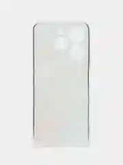 Светло-оранжевый силиконовый чехол на Tecno Spark 10 Pro / Текно Спарк 10 Про прозрачный, с рисунком