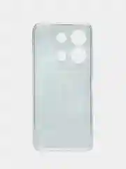 Синий силиконовый чехол на Infinix Note 30i / Инфиникс Нот 30i прозрачный, с рисунком