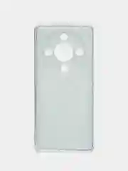 Оливковый силиконовый чехол на Honor X9B / Хонор X9B прозрачный, с рисунком, защита камеры