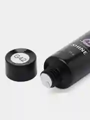 Сиреневый акрил-гель (Acryl gel) полигель FOXY EXPERT для наращивания ногтей с шиммером